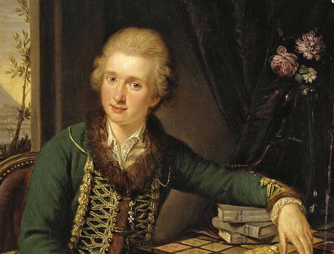 Сочинение по картине: Гуттенбрунн - "Портрет графа Михаила-Иоганна фон дер Борха"