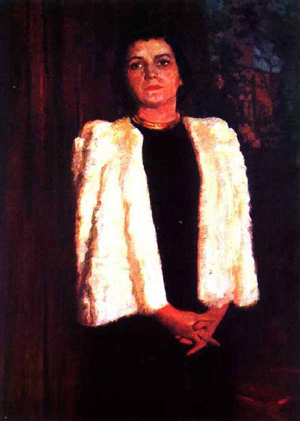 Сочинение по картине: Иогансон - "Портрет заслуженной артистки РСФСР Д.В.Зеркаловой"