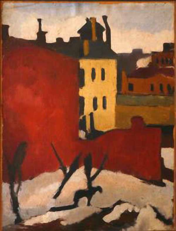 Сочинение по картине: Истомин - "Московский пейзаж"