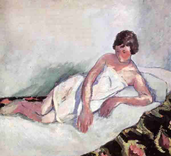 Сочинение по картине: Истомин - "Полуобнаженная"