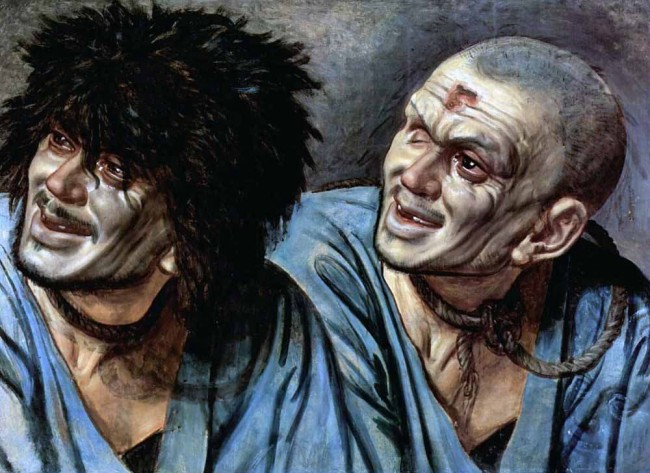 Сочинение по картине: Иванов - "Два варианта головы раба"