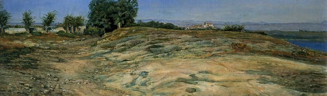 Сочинение по картине: Иванов - "Подножие Виковары, по дороге из Тиволи в Субиако"