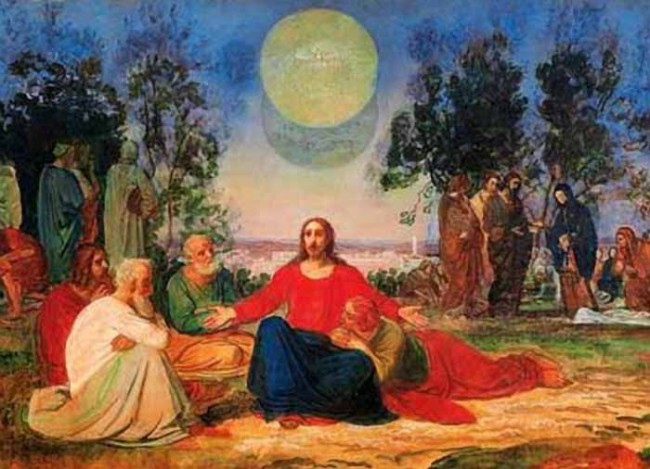 Сочинение по картине: Иванов - "Проповедь Христа на горе Елеонской о втором пришествии"