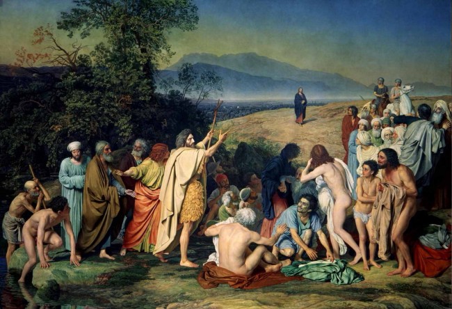 Сочинение по картине: Иванов - "Явление Христа народу (Явление Мессии)"