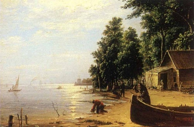 Сочинение по картине: Иванов - "Вид на Лахте под Петербургом"