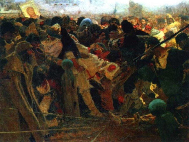 Сочинение по картине: Иванов - "Смута"