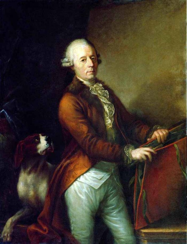 Сочинение по картине: Камеженков - "Портрет почетного вольного общника Академии художеств живописца Иоаганна Фридриха Грота"