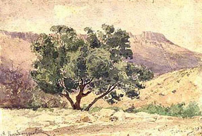 Сочинение по картине: Кандауров - "Пейзаж. Крым" Сочинение по картине: Кандауров - "Пейзаж. Крым"