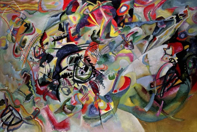 Сочинение по картине: Кандинский - "Композиция 7"