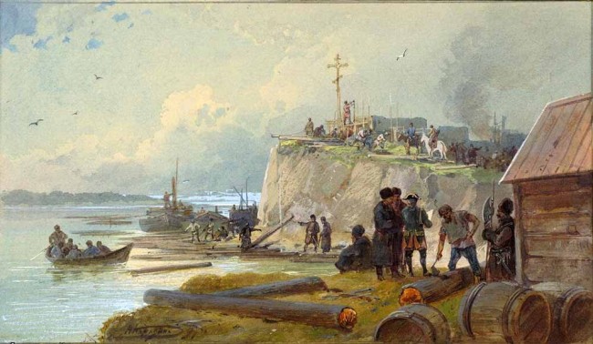 Сочинение по картине: Каразин - "Первый крест над Или"