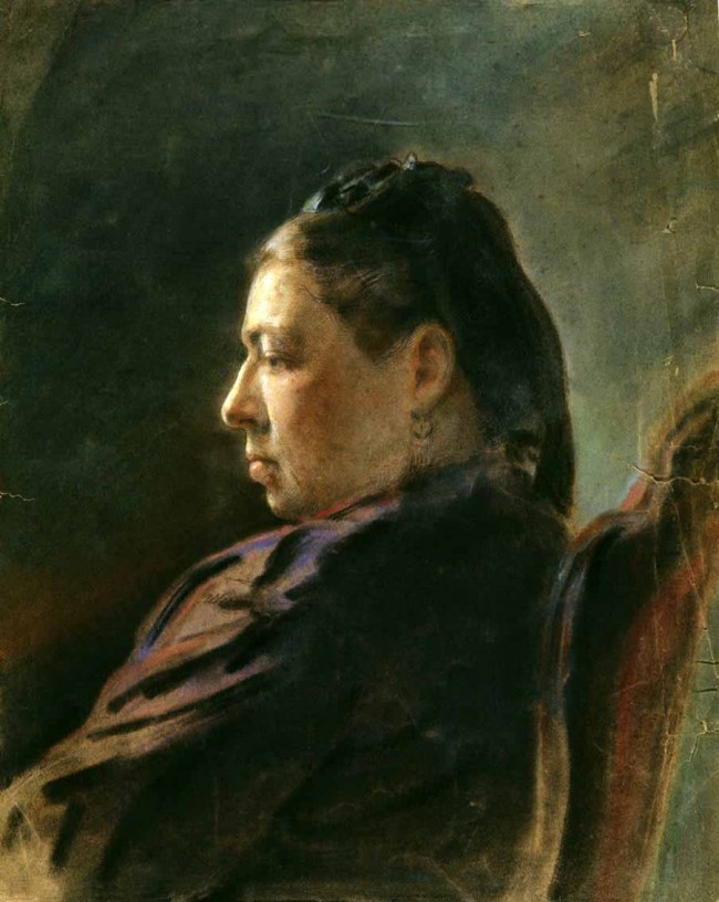 Сочинение по картине: Карелин - "Женский портрет"