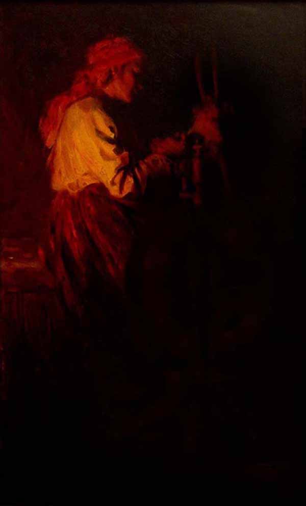 Сочинение по картине: Касаткин - "Раненый рабочий (Тяжело)"