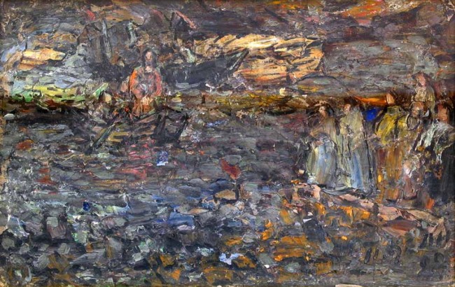 Сочинение по картине: Келин - "Встреча на берегу"