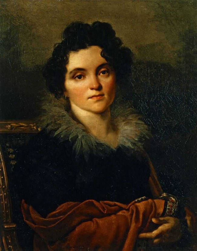 Сочинение по картине: Кипренский - "Портрет Д.Н.Хвостовой"