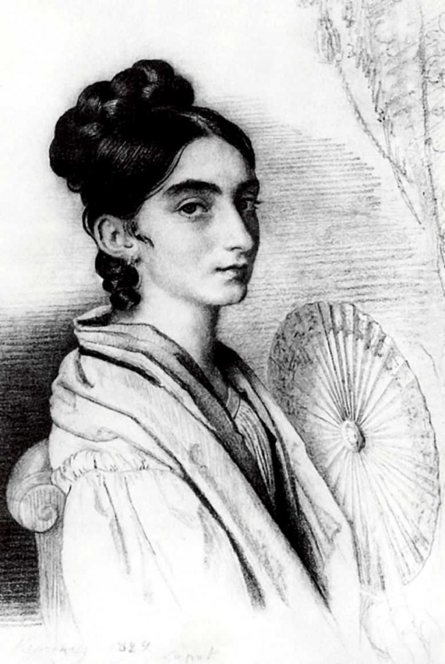 Сочинение по картине: Кипренский - "Портрет графини Софьи Александровны Голенищевой-Кутузовой"