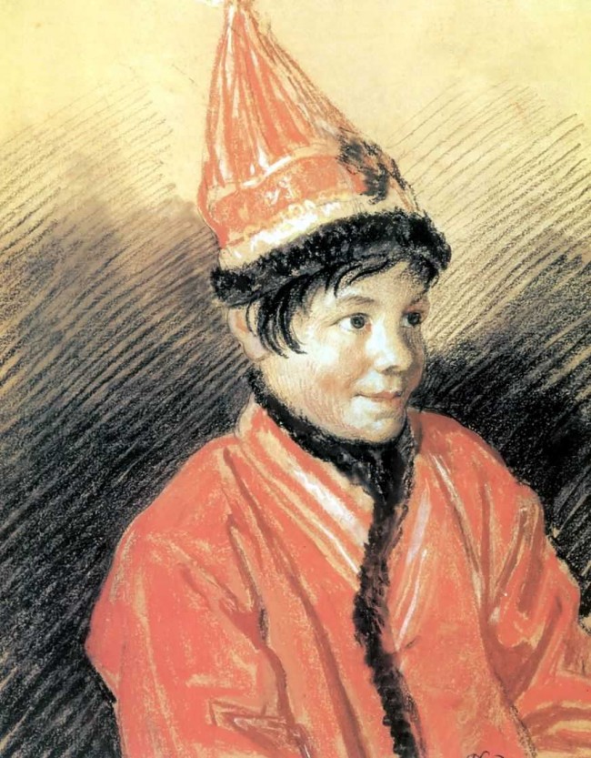 Сочинение по картине: Кипренский - "Портрет калмычки Баяусты"