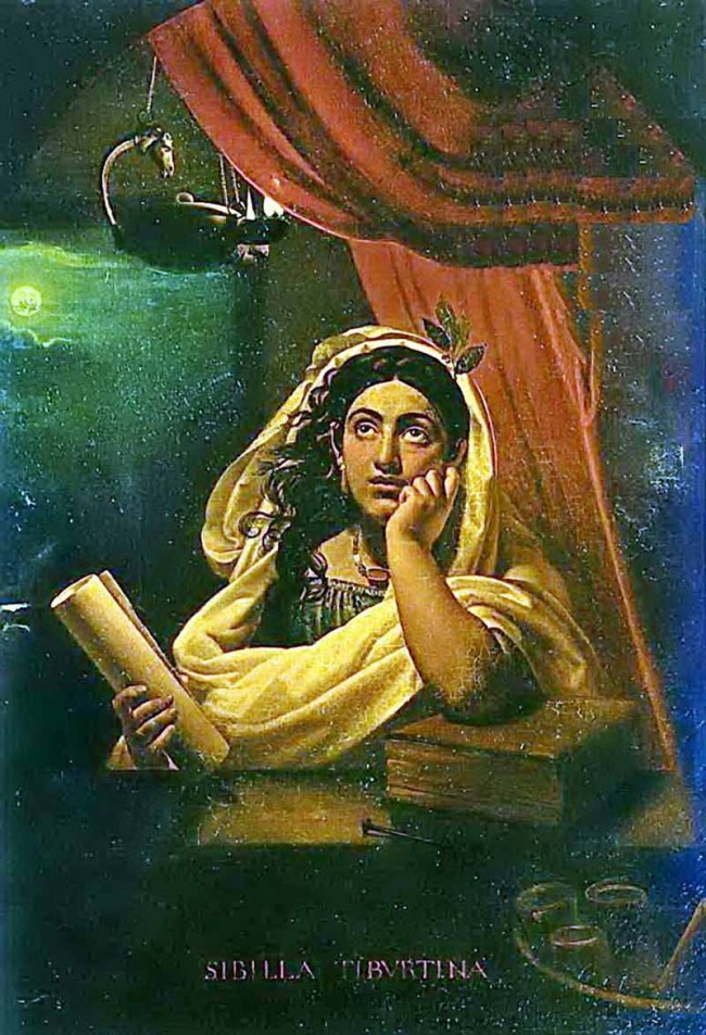 Сочинение по картине: Кипренский - "Сивилла Тибуртинская"