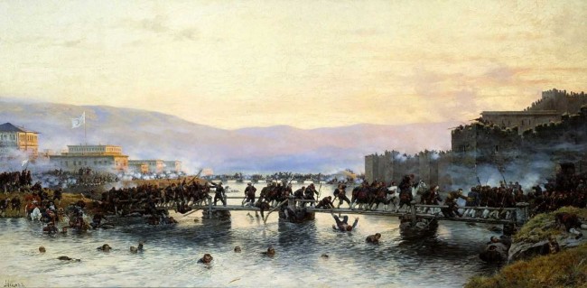 Сочинение по картине: Кившенко - "Штурм крепости Ардаган 5 мая 1877 года"