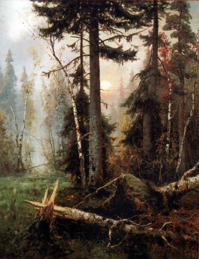 Сочинение по картине: Клевер - "Дебри"