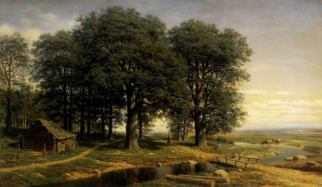 Сочинение по картине: Клодт - "Дубовая роща"