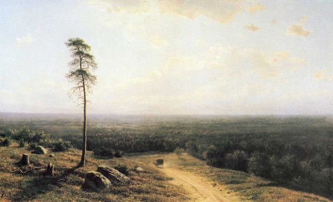 Сочинение по картине: Клодт - "Лесная даль в полдень"