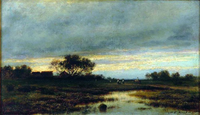 Сочинение по картине: Клодт - "Пейзаж в Уусикиркко"