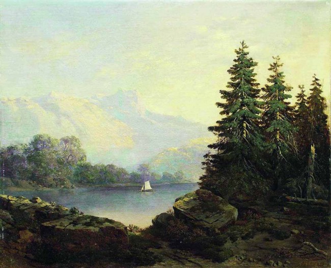 Сочинение по картине: Клодт - "Швейцарский вид"