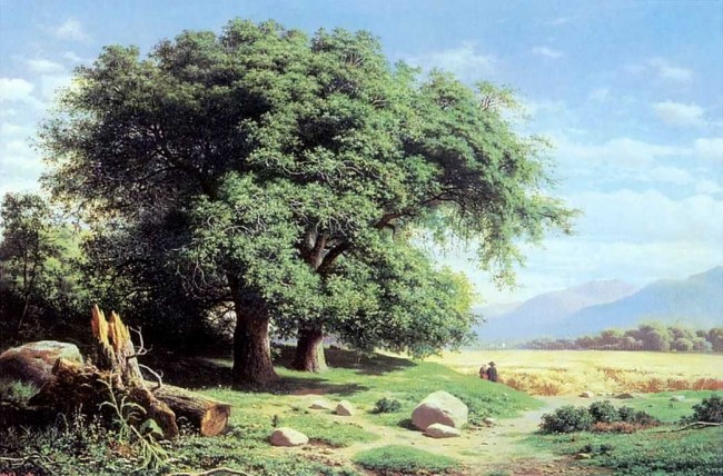 Сочинение по картине: Клодт - "Вид в Нормандии (Летний день)"