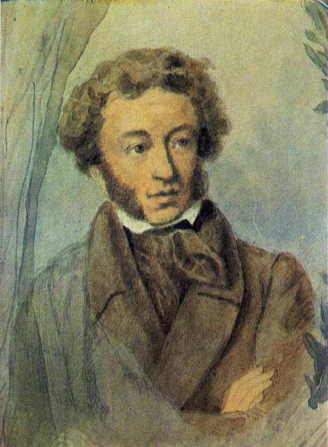 Сочинение по картине: Клодт - "Портрет Александра Сергеевича Пушкина"