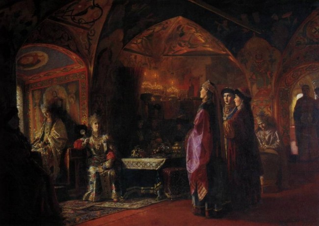 Сочинение по картине: Клодт - "Терем царевен"