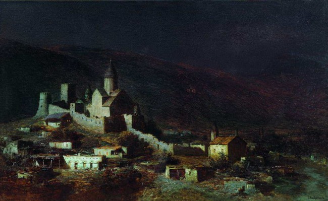 Сочинение по картине: Кондратенко - "Ананур в Грузии" Сочинение по картине: Кондратенко - "Ананур в Грузии"