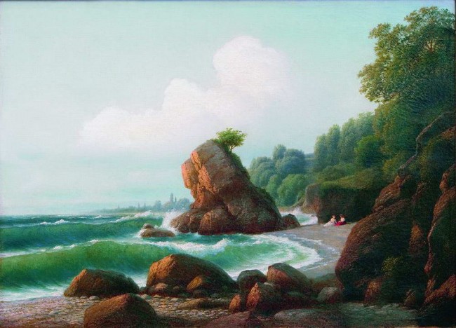 Сочинение по картине: Кондратенко - "Камни"