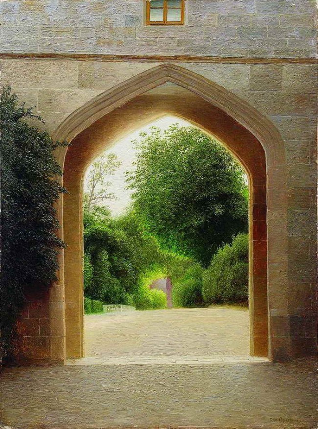 Сочинение по картине: Кондратенко - "Крым. Вид Воронцовского парка" Сочинение по картине: Кондратенко - "Крым. Вид Воронцовского парка"