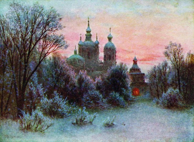 Сочинение по картине: Кондратенко - "Монастырь"