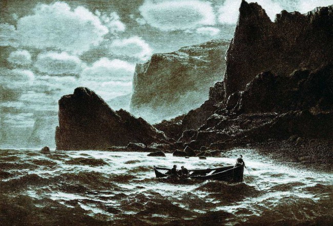 Сочинение по картине: Кондратенко - "При лунном свете"