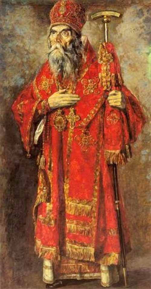 Сочинение по картине: Корин - "Митрополит Трифон"