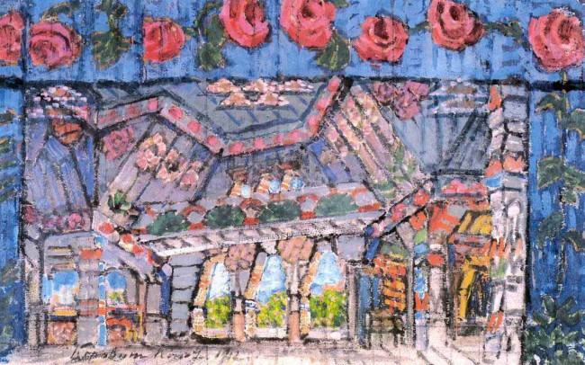 Сочинение по картине: Коровин - "Палата царского дворца в Тмутаракани"