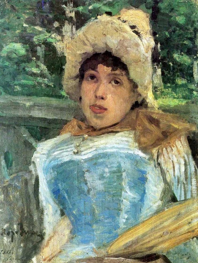 Сочинение по картине: Коровин - "Портрет хористки" Сочинение по картине: Коровин - "Портрет хористки"