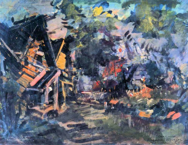 Сочинение по картине: Коровин - "Посад берендеев"