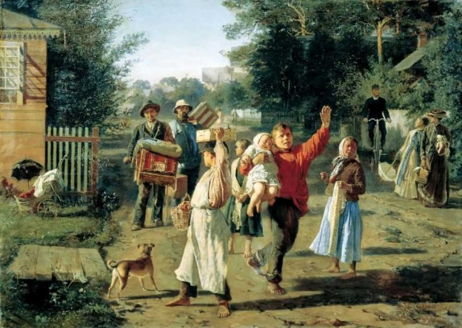 Сочинение по картине: Корзухин - "Петрушка идет"