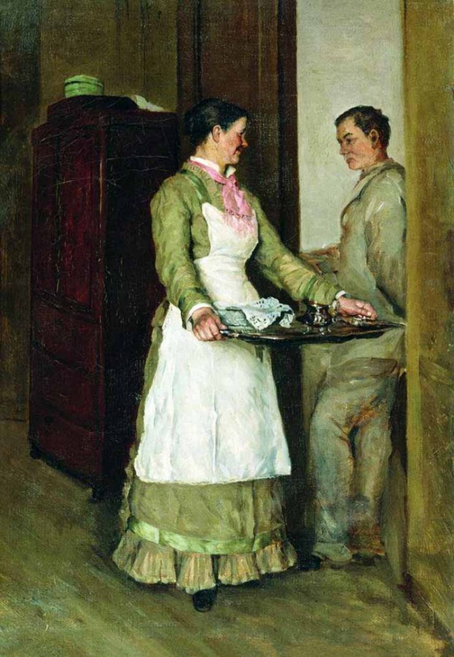 Сочинение по картине: Корзухин - "В комнатах" Сочинение по картине: Корзухин - "В комнатах"