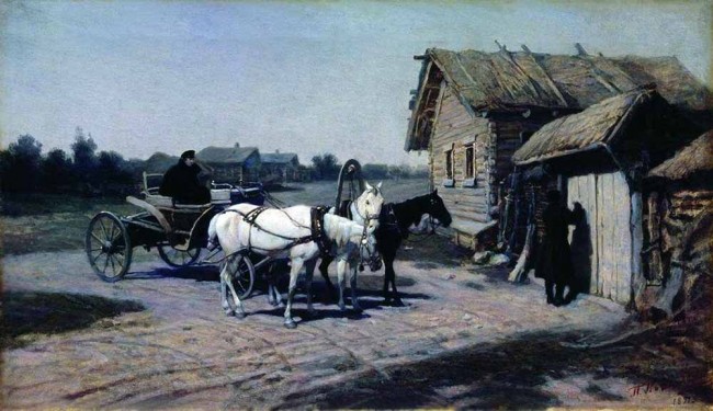 Сочинение по картине: Ковалевский - "Белая ночь"