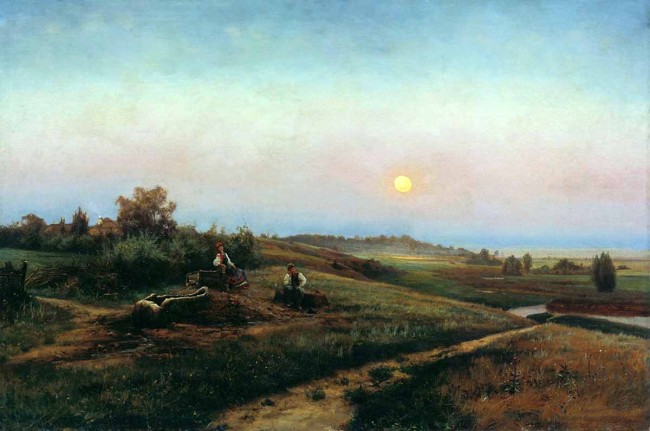 Сочинение по картине: Крачковский - "Украинский вечер"