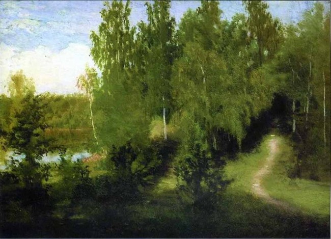 Сочинение по картине: Крамской - "Лесная тропинка"