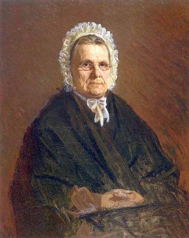 Сочинение по картине: Крамской - "Портрет Ф.Р.Салтыковой, матери жены художника"