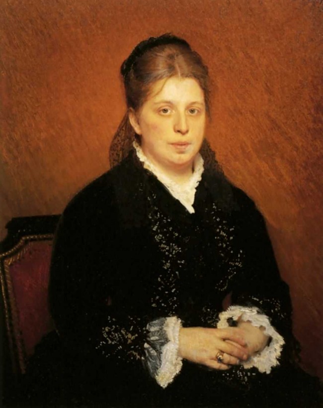 Сочинение по картине: Крамской - "Портрет С.С.Боткиной"