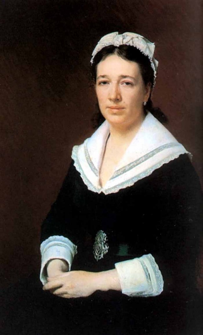 Сочинение по картине: Крамской - "Портрет Веры Николаевны Третьяковой"