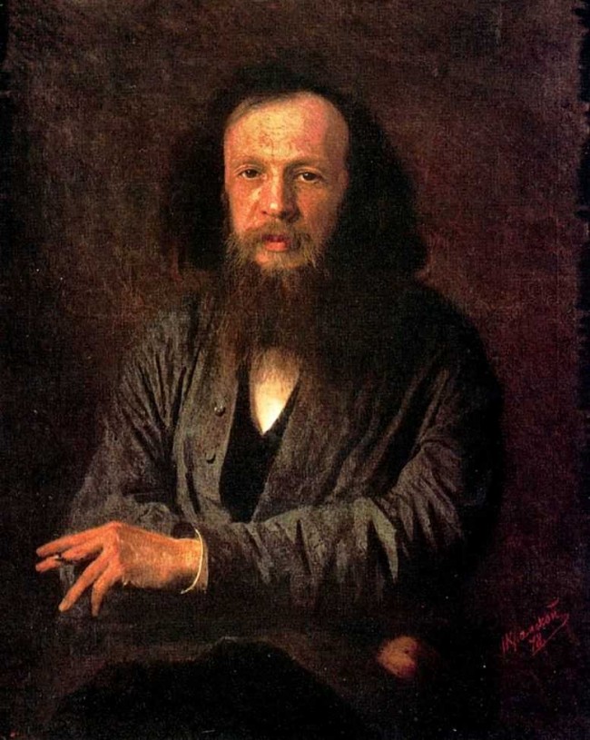 Сочинение по картине: Крамской - "Портрет химика Дмитрия Ивановича Менделеева"