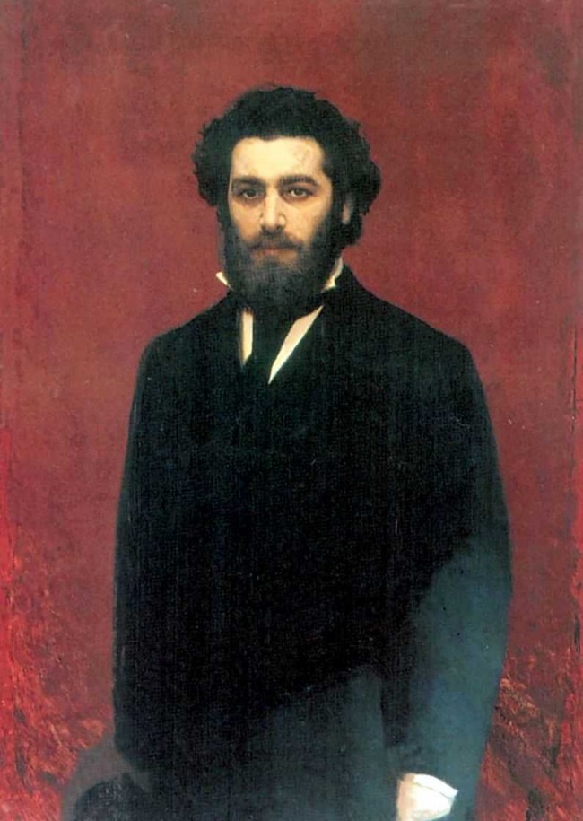 Сочинение по картине: Крамской - "Портрет художника Архипа Ивановича Куинджи"