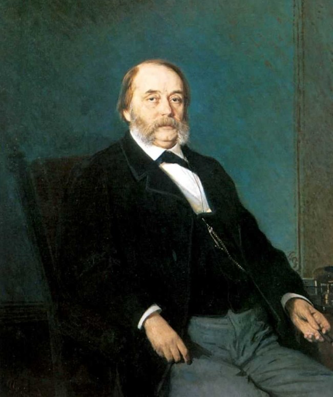 Сочинение по картине: Крамской - "Портрет писателя Ивана Александровича Гончарова"